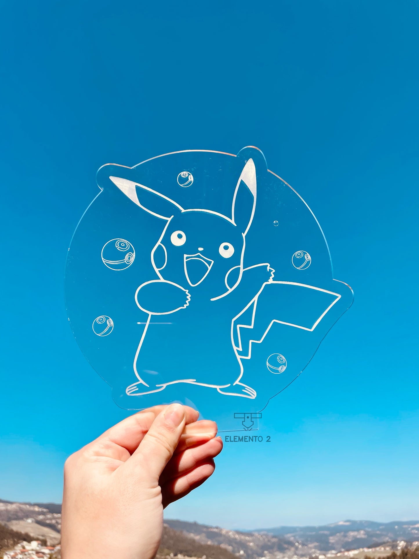 Base LED “Pikachu”