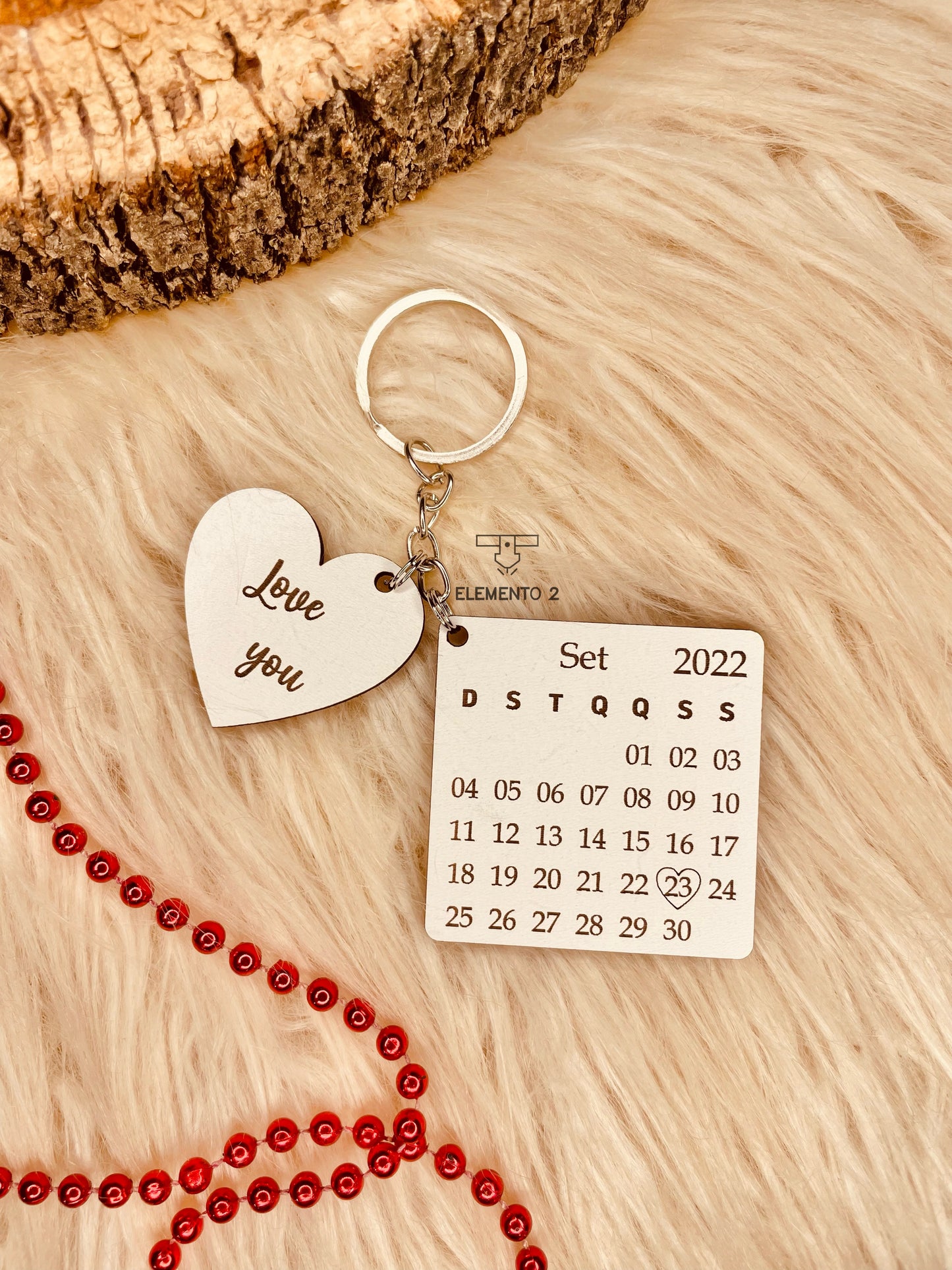 Porta-chaves Calendário