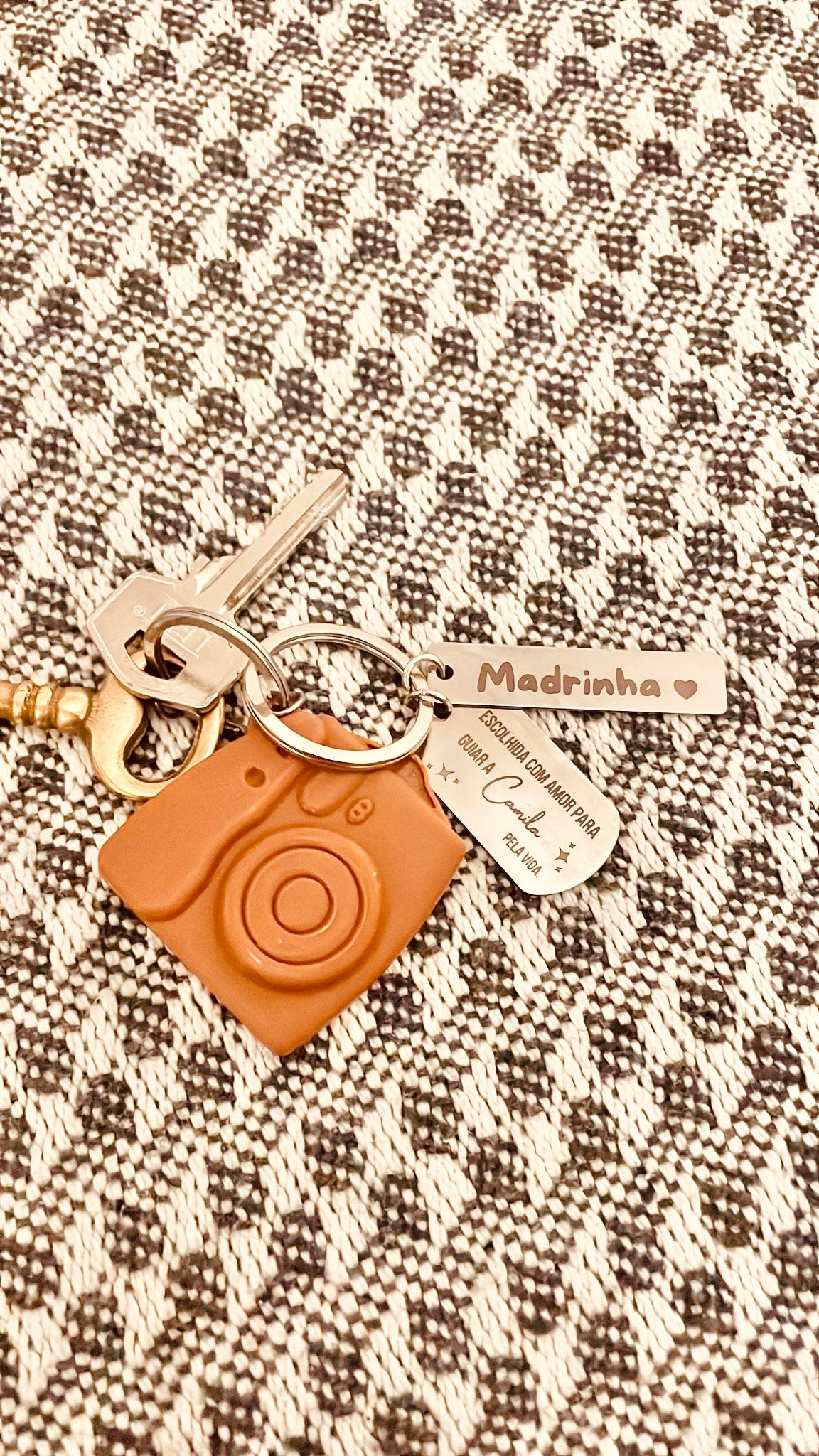 ÂNCORA - PORTA-CHAVES | PEDIDO MADRINHA