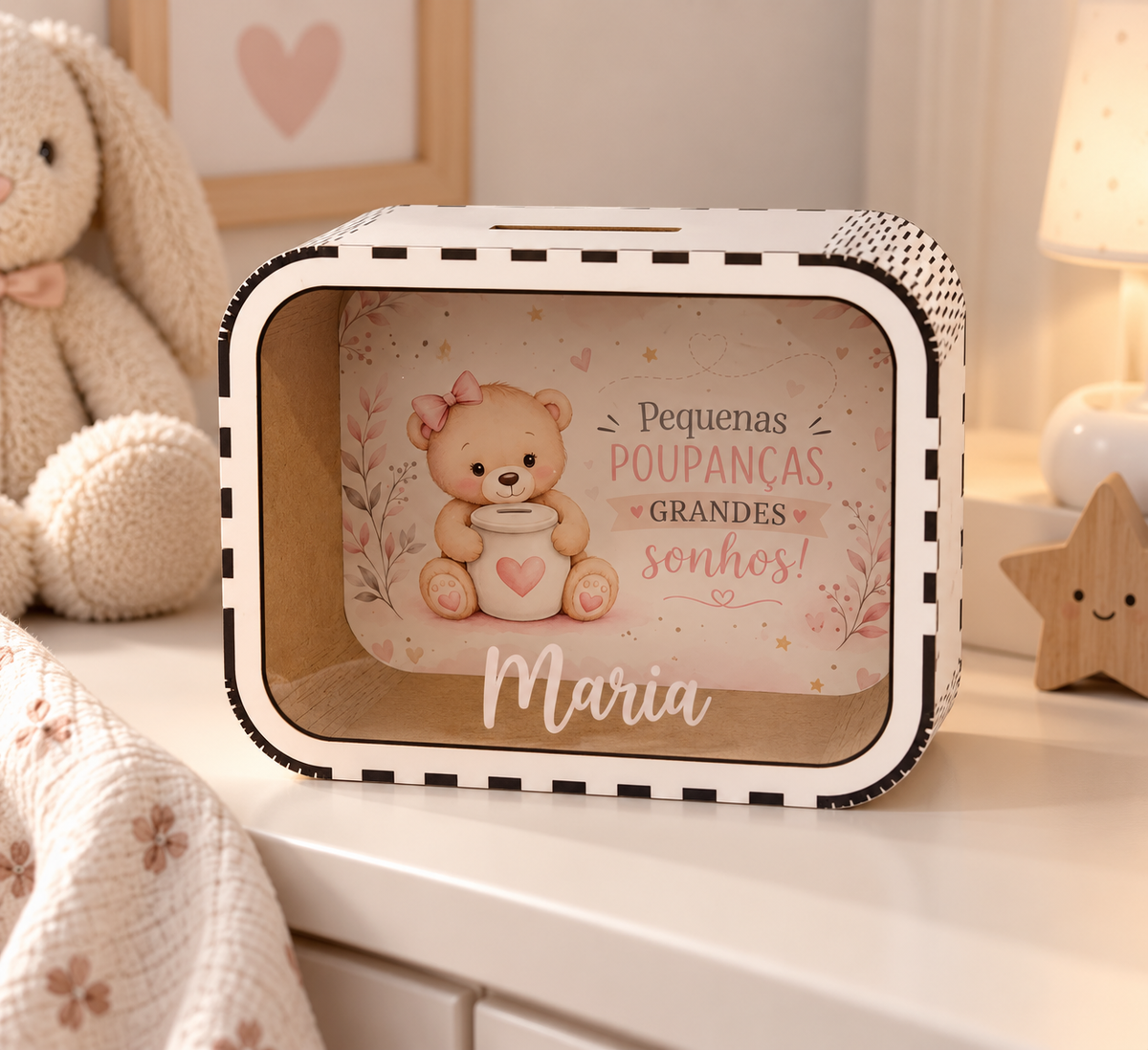Mealheiro menina | PEQUENAS POUPANÇAS, GRANDES SONHOS