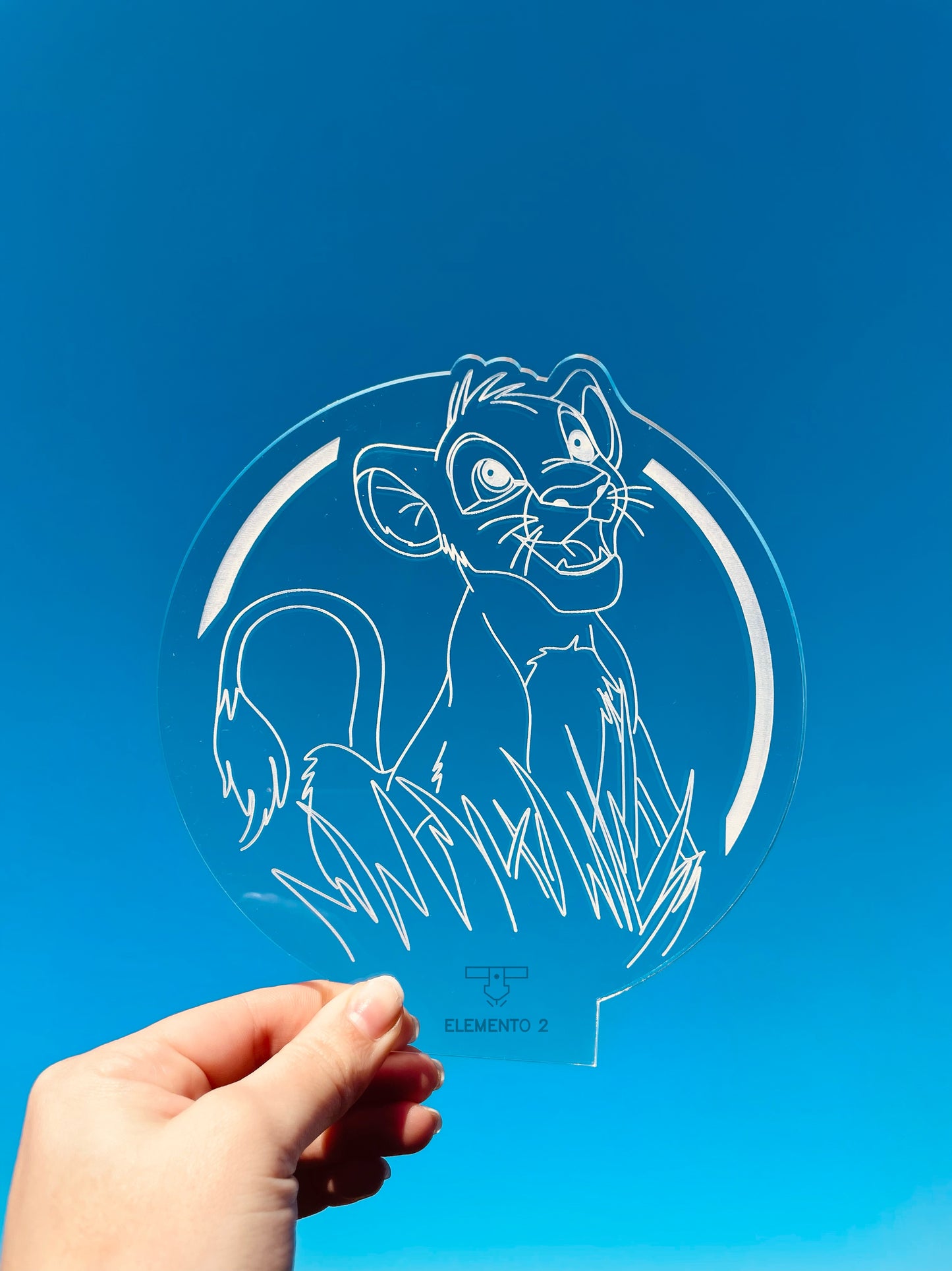 Base LED “Rei Leão”