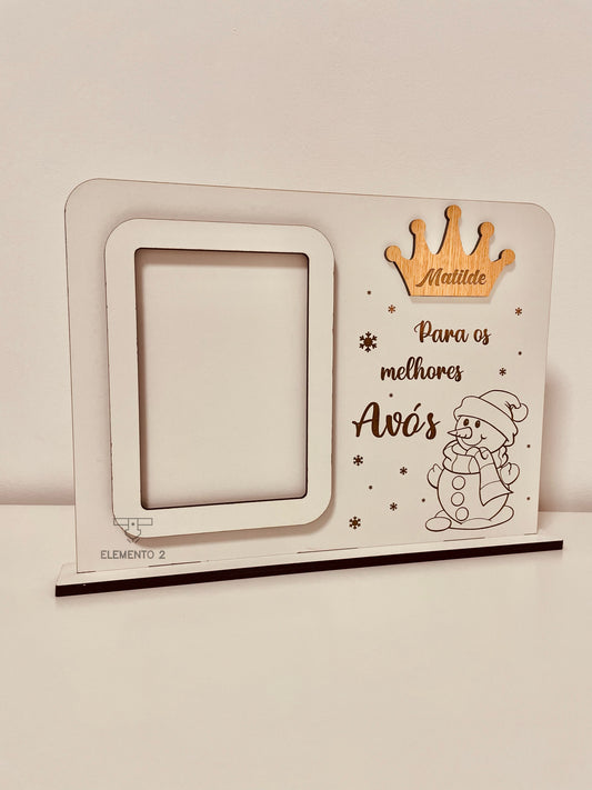 Quadro "Para os melhores avós"