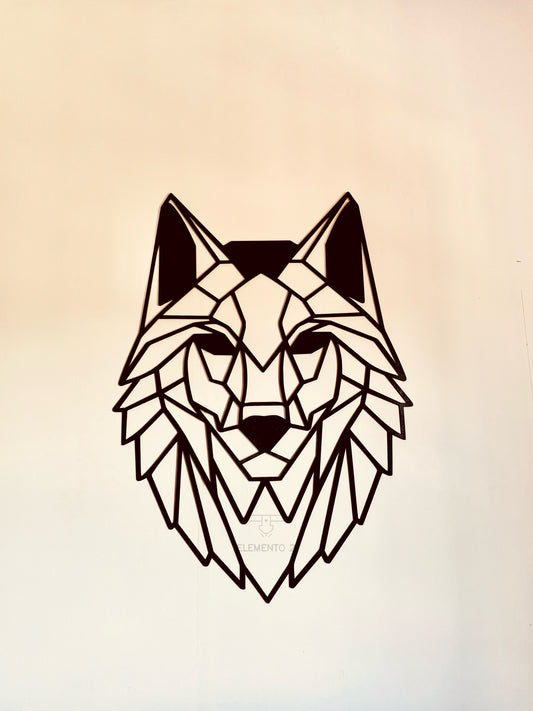 Animais Geométricos "Lobo"