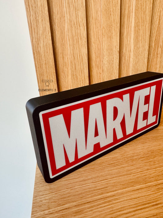 Luminária 3D "Marvel"