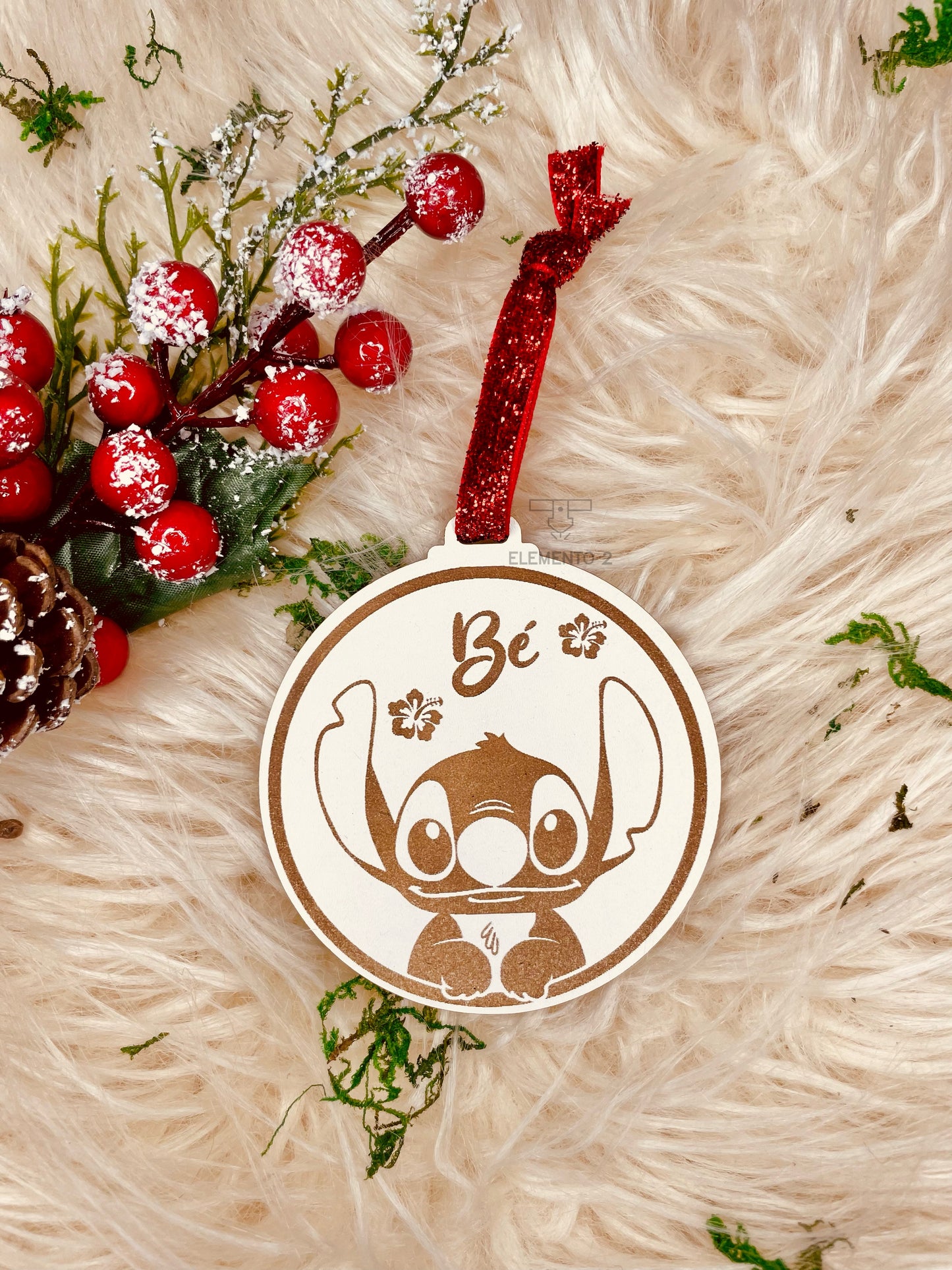 Bola de Natal “Stitch"