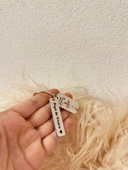 ÂNCORA - PORTA-CHAVES | SILVER