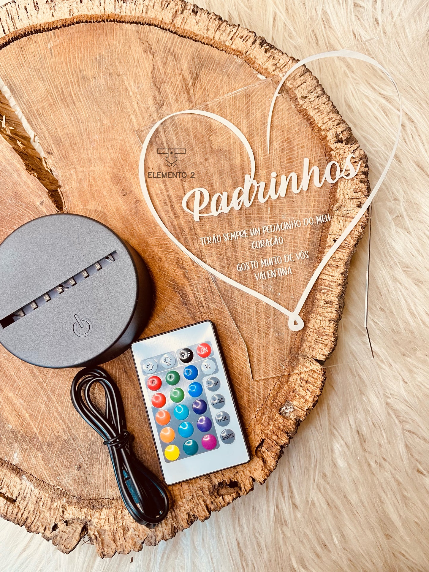 Base LED Padrinhos