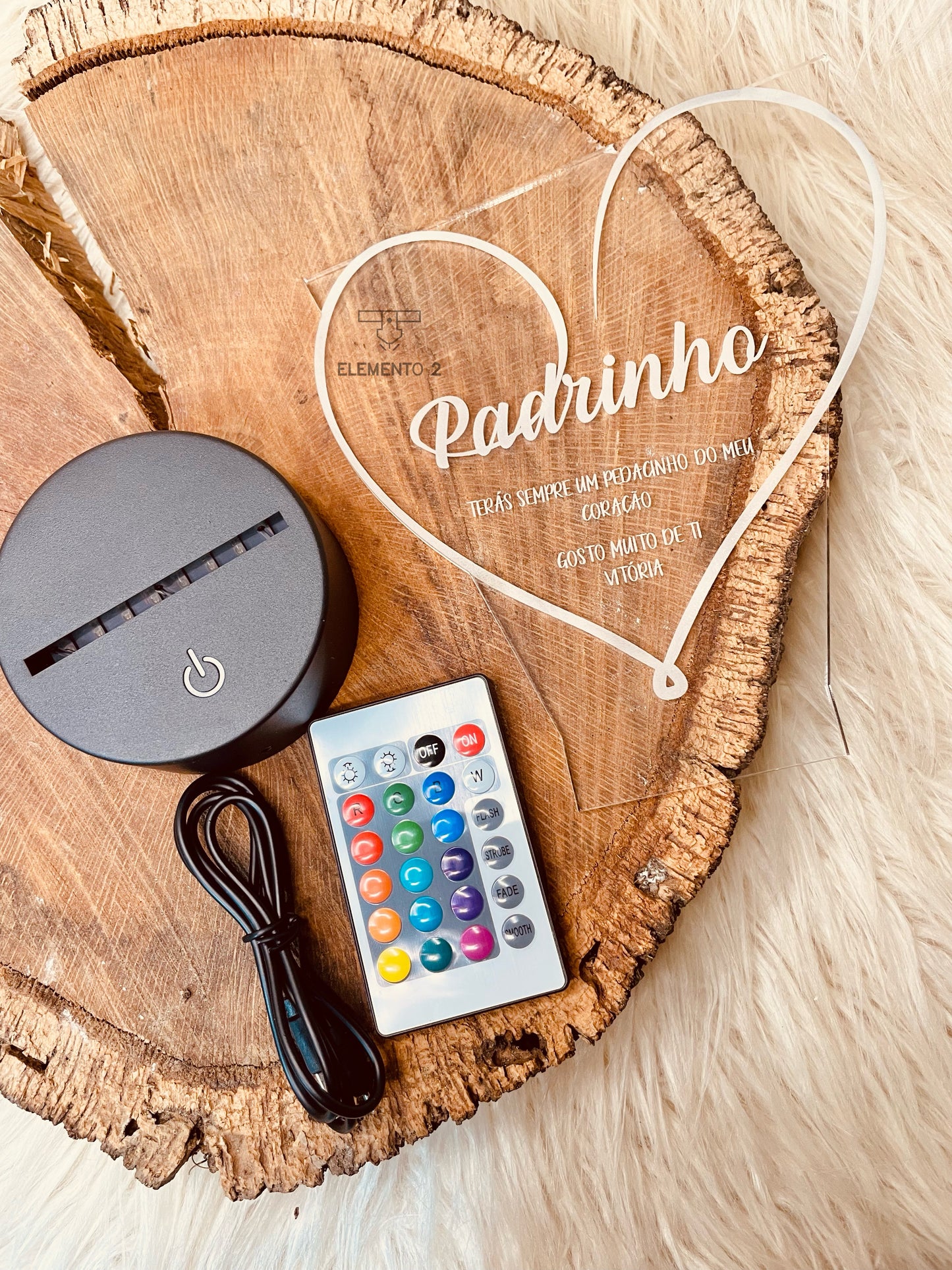 Base LED Padrinhos