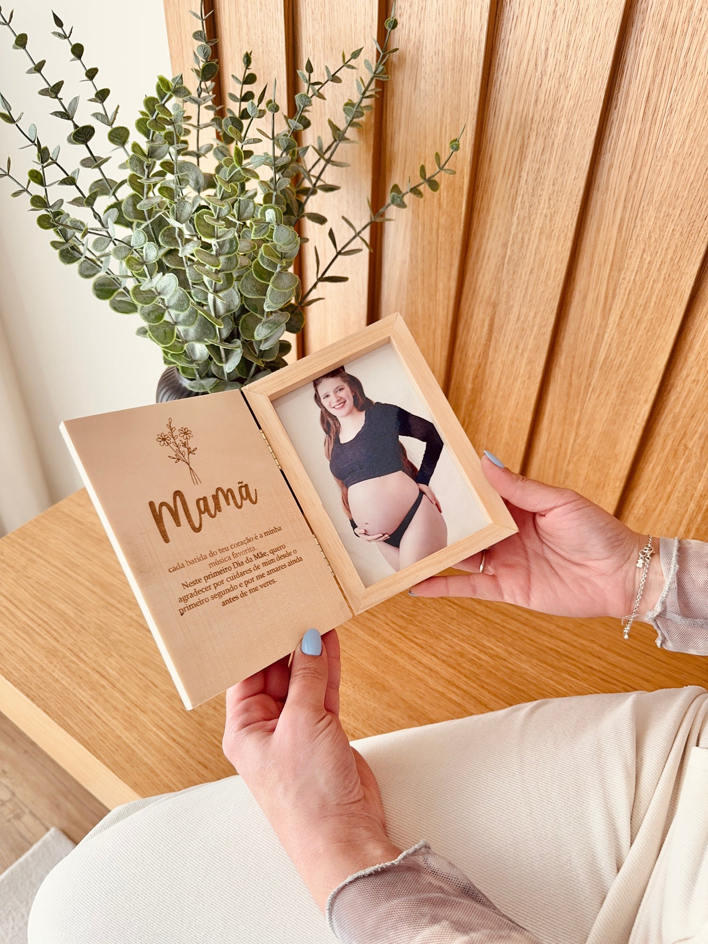 Moldura de Abrir "Dia da Mãe"
