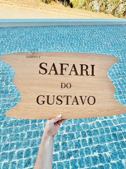 Placa decorativa