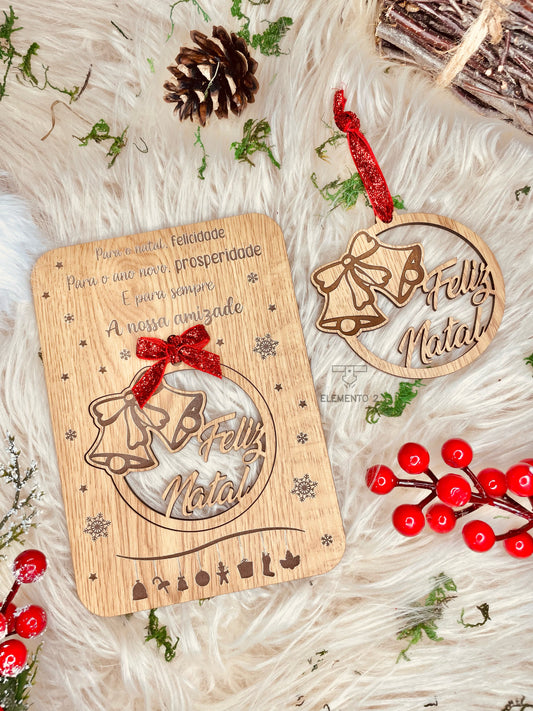 Postal “Feliz Natal”