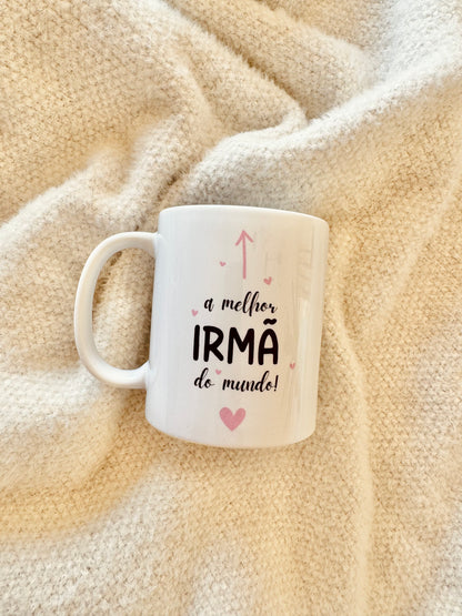 Caneca Bailarina "A melhor irmã do mundo"