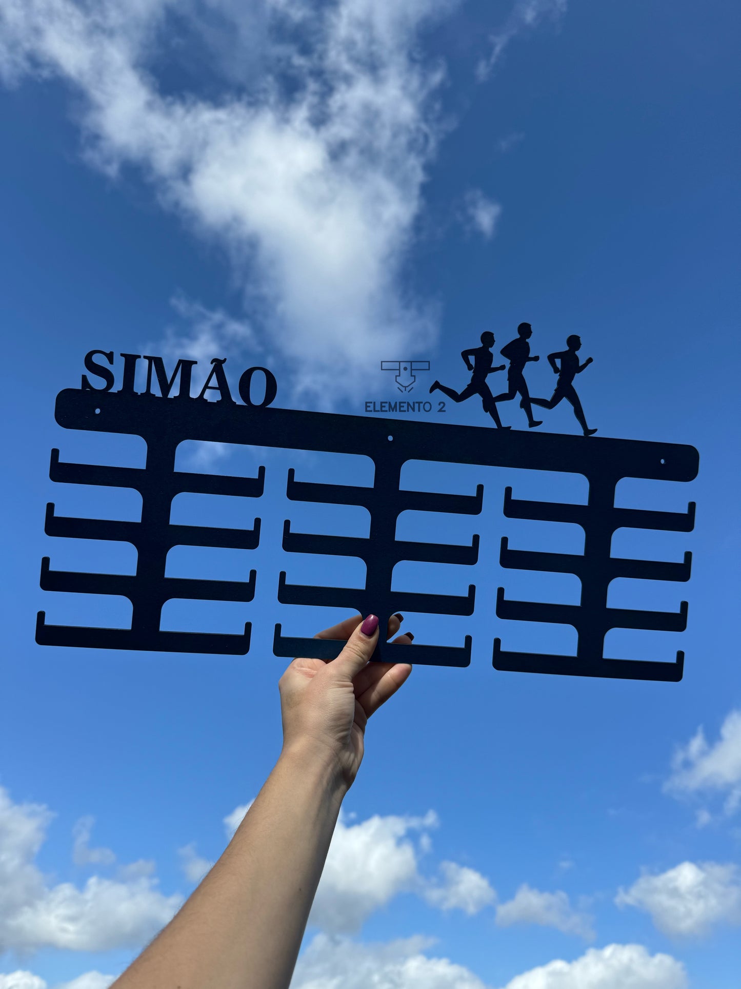 Suporte de medalhas "Corrida"