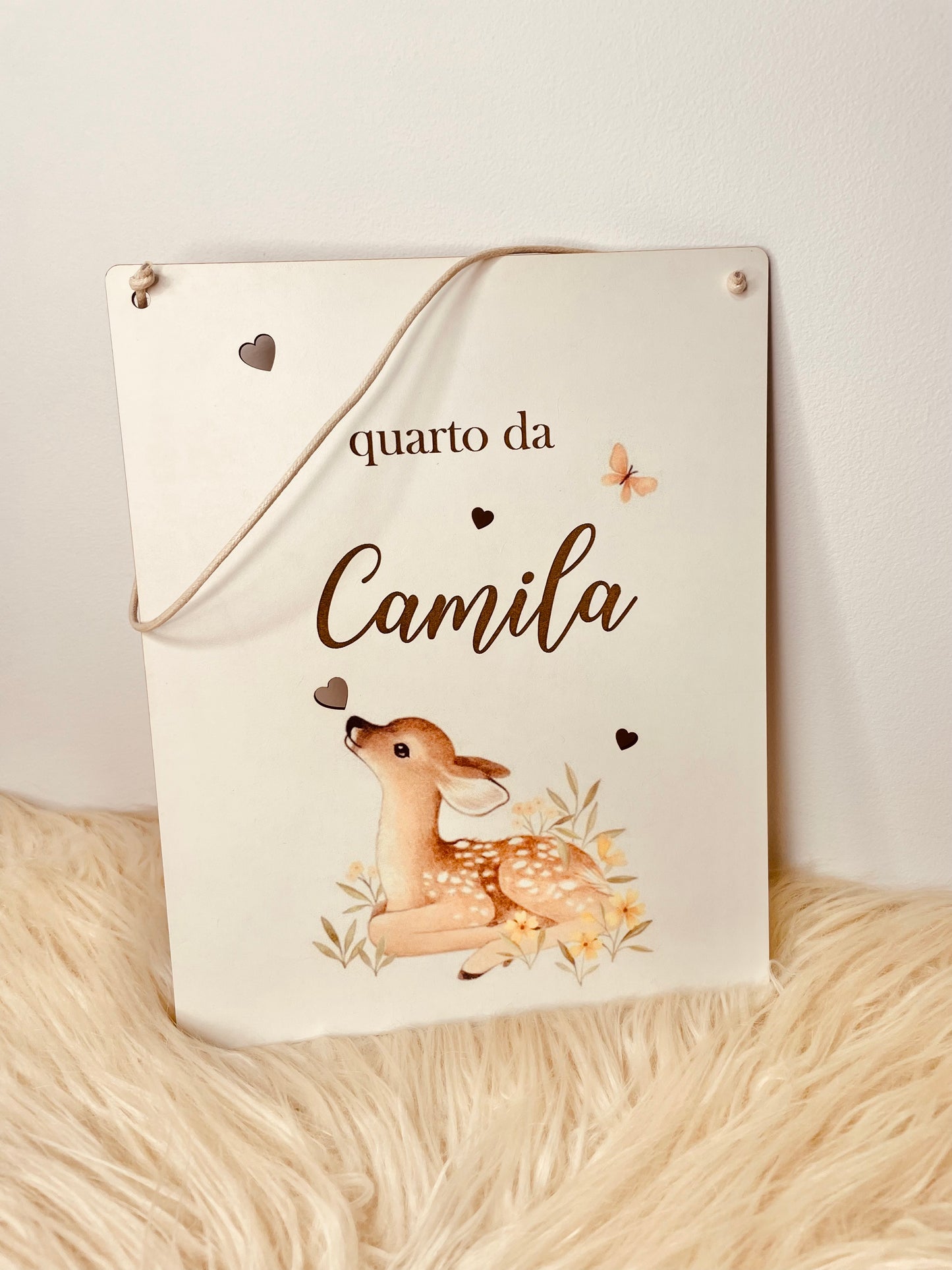 Decoração de quarto "veado"