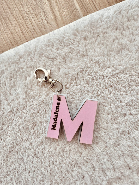 Identificadores mochila "Inicial com nome"