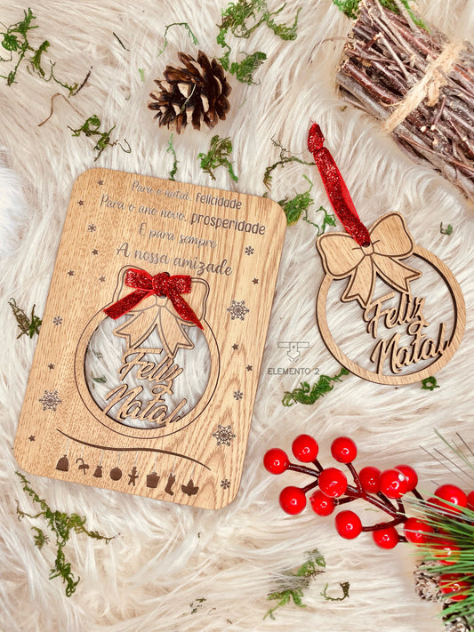 Postal “Feliz Natal”