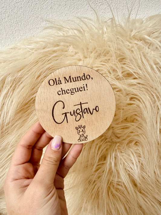 Olá mundo, cheguei!