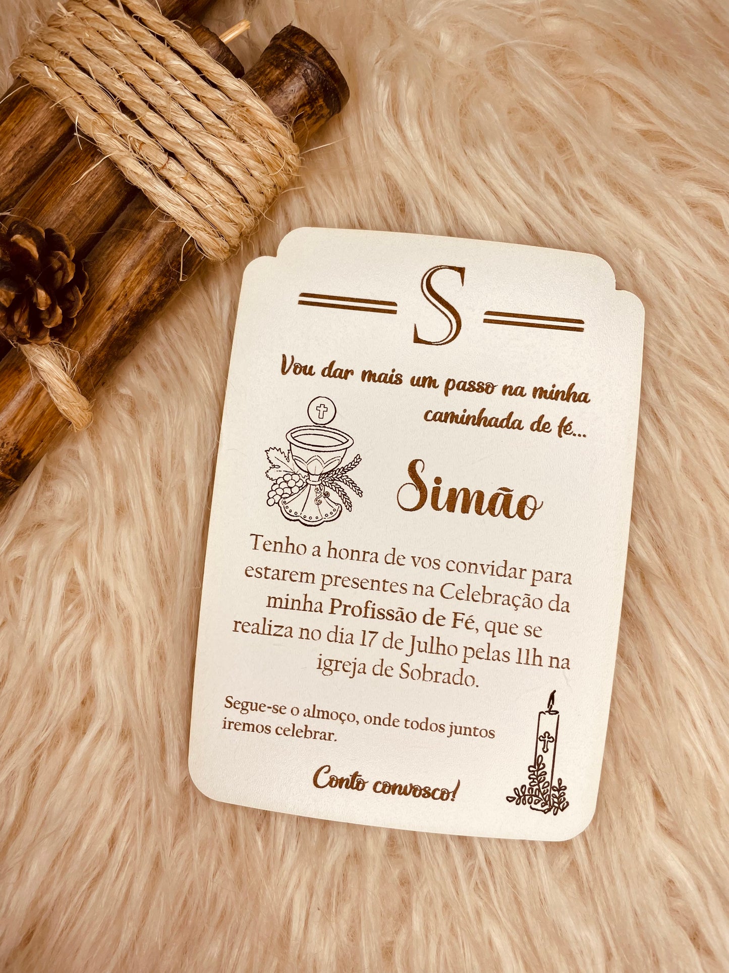 Convite “Profissão de Fé”