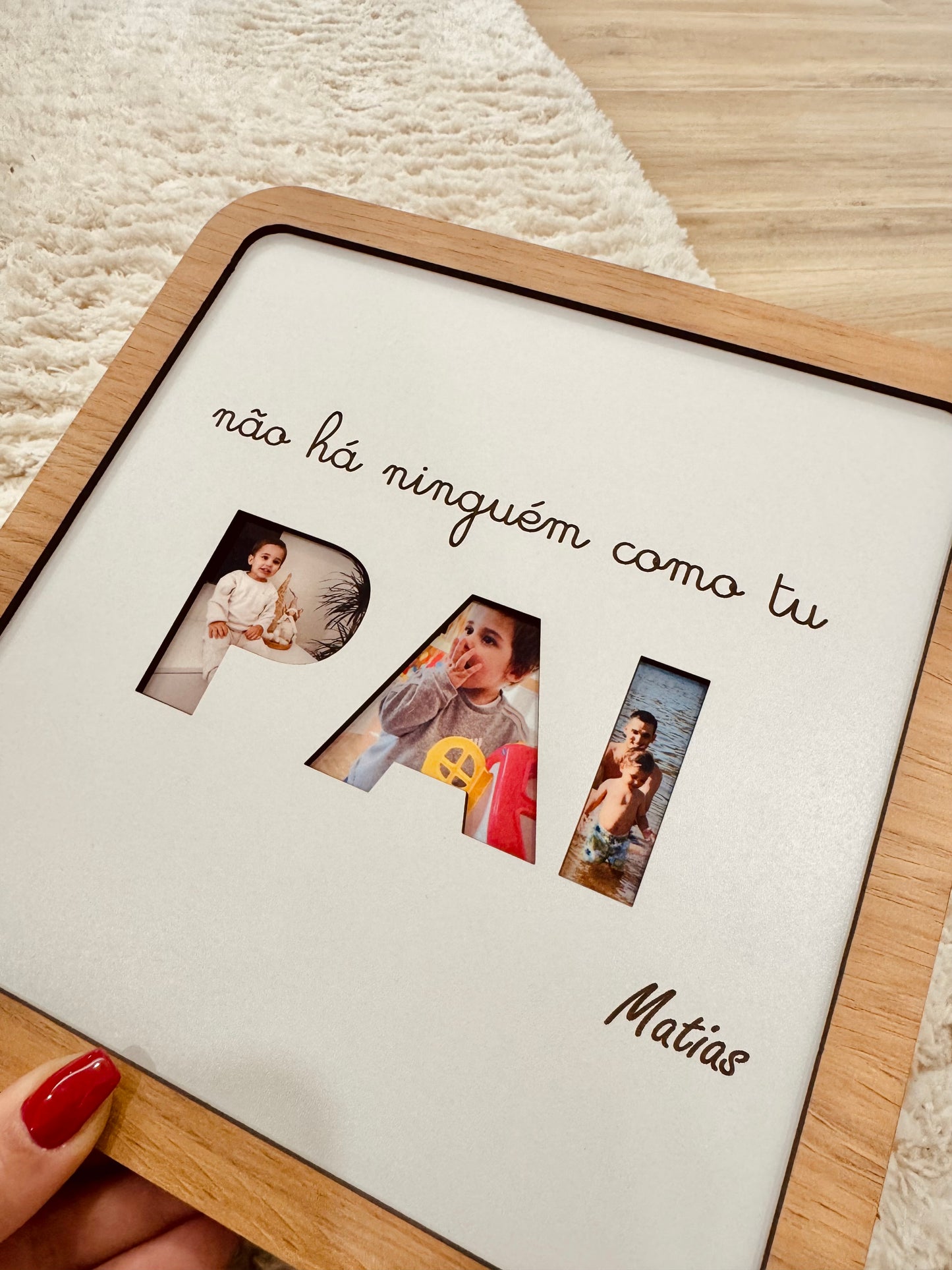 Moldura PAI "não há ninguém como tu"