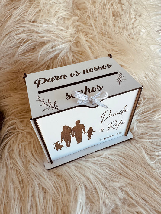 Caixa envelopes “Para os nossos sonhos”