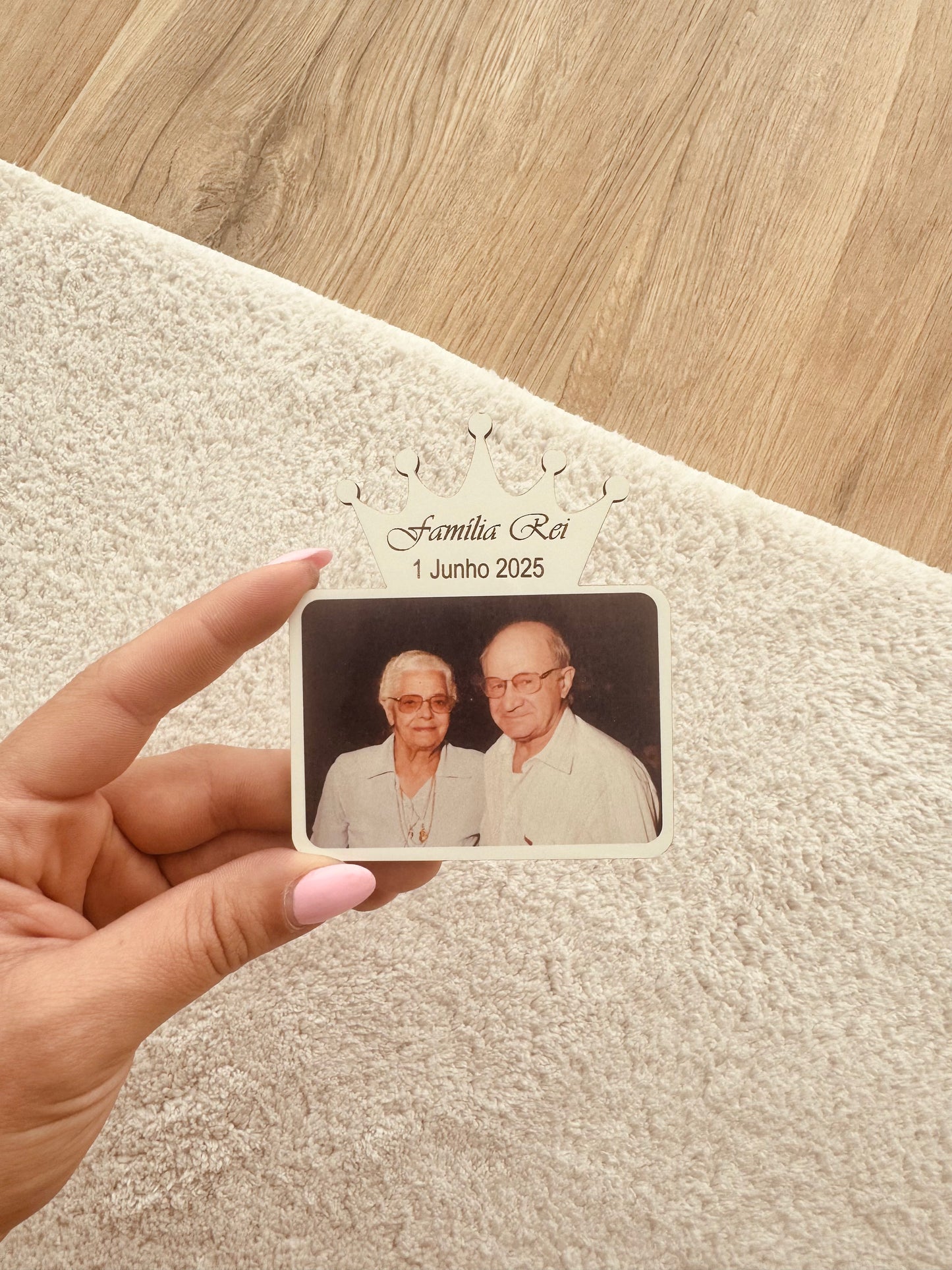 Lembrança íman com foto