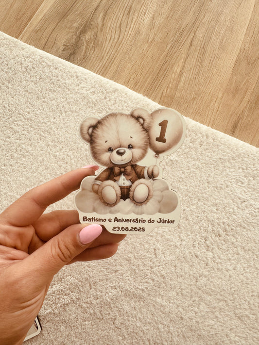 Lembrança íman "Ursinho Primeiro Ano"