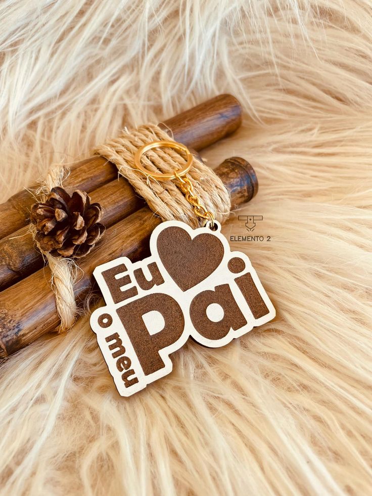 Porta-chaves “Eu amo o meu Pai"